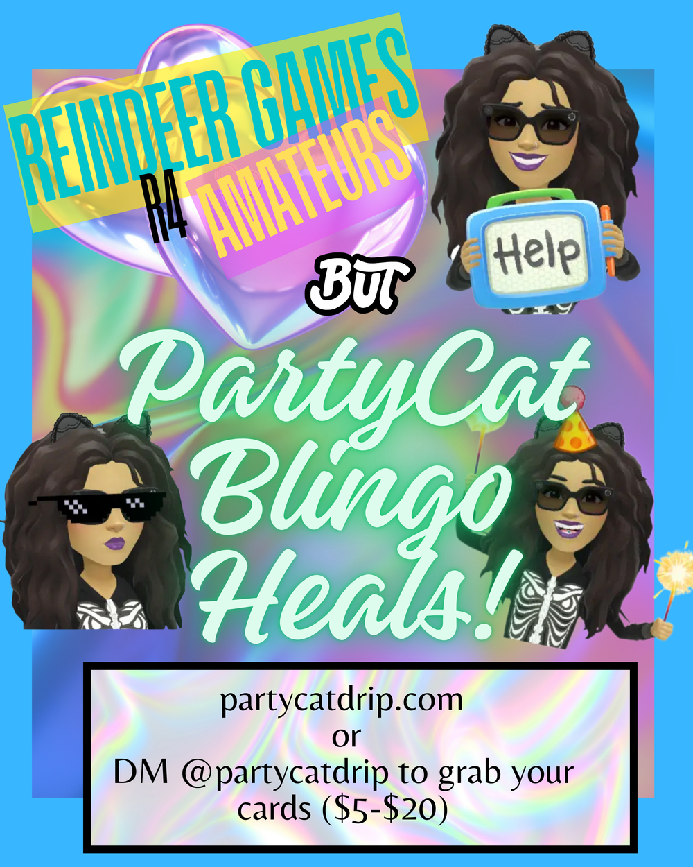 💥 BLINGO: PartyCat Edition💥💥 BLINGO: PartyCat Edition💥